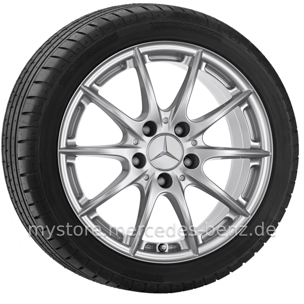 Mercedes-Benz Original Winter-Komplettrad 10-Speichen 