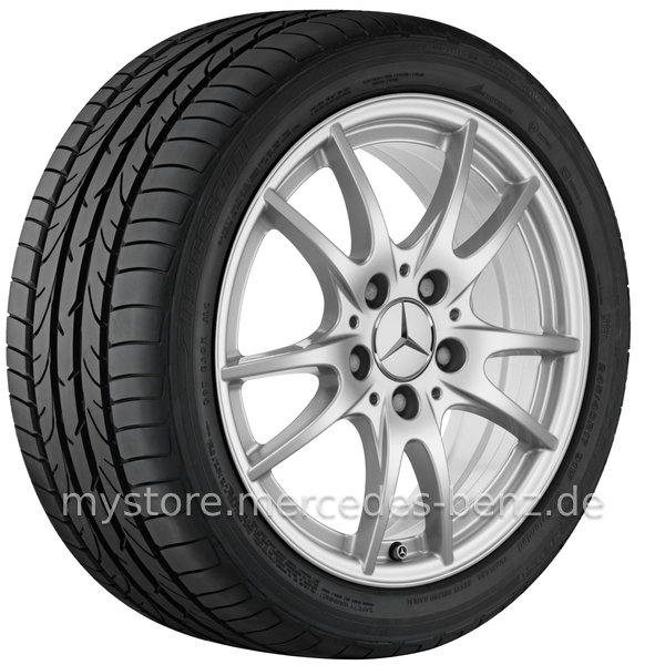 Mercedes-Benz Original Sommer-Komplettrad 5-Doppelspeichen 