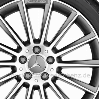 Mercedes-Benz Original Winter-Komplettrad AMG Vielspeichen 