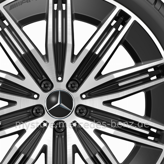 Mercedes-Benz Original Winter-Komplettrad AMG 10-Speichen schwarz 